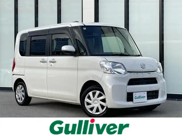 ダイハツ タント L リミテッド SAⅢ 大阪府 2018(平30)年 4.8万km パールホワイトⅢ 社外ナビ KENWOODナビ/・Bluetooth/フルセグTV/CD/DVD/ラジオ/　SMARTUSEN/IPod/主要装備/・バックカメラ/・プリクラッシュセーフティ/・横滑り防止装置/・アイドリングストップ/・ハロゲンヘッドライト/・オートマチックハイビーム/・ヘッドライトレベライザー/・ステアリングリモコン/・ベンチシート/・フルフラット/・純正ホイールキャップ/・社外フロアマット/・ドライブレコーダー前/・ETC