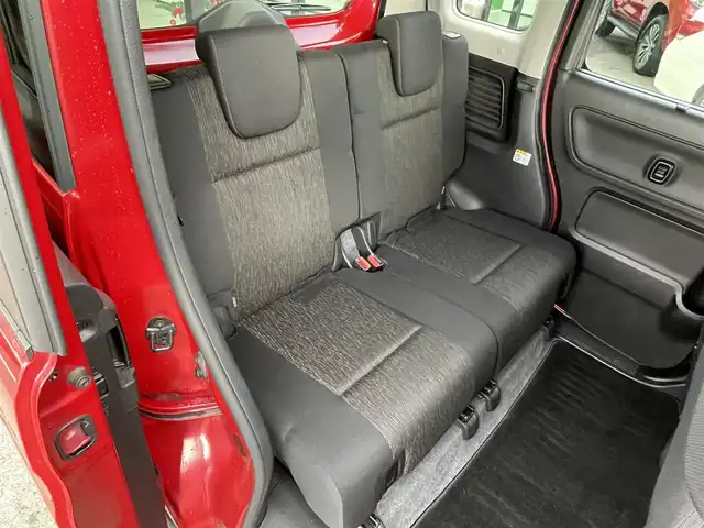 スズキ スペーシア カスタム HYBRID GS 愛媛県 2017(平29)年 5.4万km フェニックスレッドパール プッシュスタート/社外ナビ（CD/DVD/TV/BT/SD）/全方位カメラ/ETC/ドライブレコーダー/片側パワースライドドア/レーンキープアシスト/ヘッドアップディスプレイ/シートヒーター/オートライト/純正アルミホイール