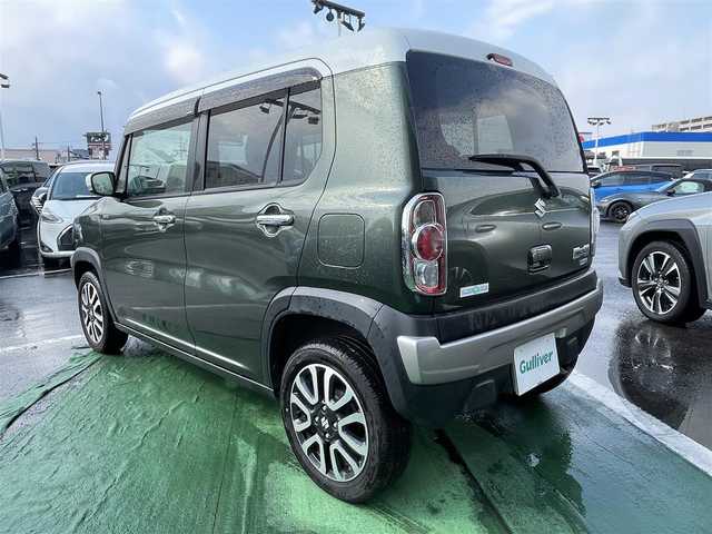 スズキ ハスラー Jスタイル Ⅱ ターボ 長崎県 2016(平28)年 4.1万km クールカーキパールメタリック/ホワイト2トーンルーフ /社外ナビ/バックカメラ/（フルセグ・DVD・CD・BT・SD)//レーダーブレーキサポート//ETC//シートヒーター//スマートキー//ハーフレザーシート//オートライト//パドルシフト//クルーズコントロール//ステアリングスイッチ//レーンキープアシスト//アイドリングストップ//純正フロアマット