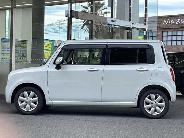 スズキ ラパン X セレクション 福島県 2013(平25)年 8万km パールホワイト 登録時走行距離：79934km/メモリナビ/ (DVD/CD/BT/SD/AM/FM)/バックカメラ/プッシュスタート/ミラー型ドラレコ/ETC/アイドリングストップ/シートヒーター/ (D席/N席)/ドアバイザー/電動格納ミラー/純正フロアマット/純正14インチAW/スマートキー/スペアキー/保証書/取扱説明書