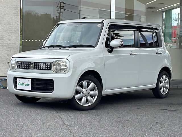 スズキ ラパン X セレクション 福島県 2013(平25)年 8万km パールホワイト 登録時走行距離：79934km/メモリナビ/ (DVD/CD/BT/SD/AM/FM)/バックカメラ/プッシュスタート/ミラー型ドラレコ/ETC/アイドリングストップ/シートヒーター/ (D席/N席)/ドアバイザー/電動格納ミラー/純正フロアマット/純正14インチAW/スマートキー/スペアキー/保証書/取扱説明書