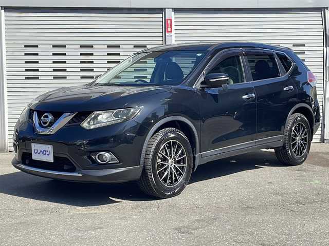 日産 エクストレイル 20X エマージェンシーブレーキ 道央・札幌 2015(平27)年 10.9万km ダイヤモンドブラック (株)IDOMが運営する【じしゃロン札幌店】の自社ローン専用車両になりますこちらは現金またはオートローンご利用価格です。自社ローンご希望の方は別途その旨お申し付けください。/・純正ナビ&フルセグ&CD&DVD&BT&FM&AM/・バックカメラ/・衝突被害軽減ブレーキ/・ETC/・ウインカードアミラー/・電動格納ドアミラー/・純正フロアマット/・プッシュスタート/・スペアキー