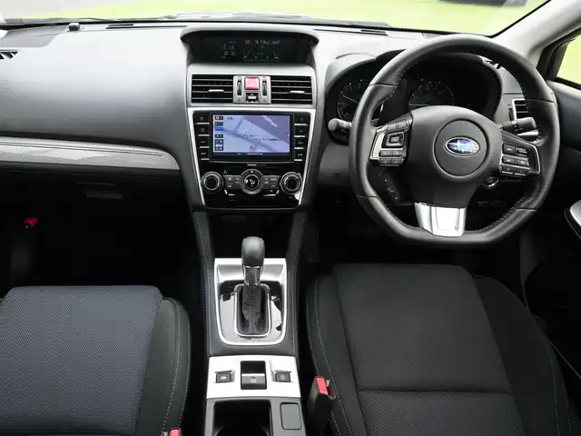 スバル レヴォーグ 1．6GT－S アイサイト プラウドED 千葉県 2015(平27)年 2.1万km クリスタルブラックシリカ アイサイト/SIドライブ/スバルリヤビークルディテクション/純正メモリーナビ/地デジTV/【DVD/CD再生機能　Bluetooth接続】/サイド/バックカメラ/運転席パワーシート/革巻きステアリング/パドルシフト/ETC/LEDヘッドライト/フォグライト/ウインカーミラー/社外足廻り/純正17インチアルミホイル/サイド/カーテンエアバッグ/キーレスアクセス