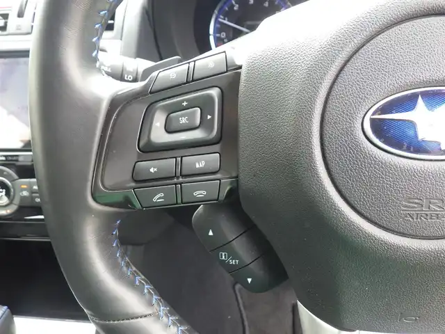 スバル レヴォーグ 1．6GT－S アイサイト プラウドED 千葉県 2015(平27)年 2.1万km クリスタルブラックシリカ アイサイト/SIドライブ/スバルリヤビークルディテクション/純正メモリーナビ/地デジTV/【DVD/CD再生機能　Bluetooth接続】/サイド/バックカメラ/運転席パワーシート/革巻きステアリング/パドルシフト/ETC/LEDヘッドライト/フォグライト/ウインカーミラー/社外足廻り/純正17インチアルミホイル/サイド/カーテンエアバッグ/キーレスアクセス