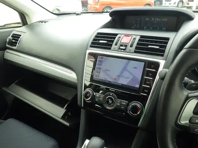 スバル レヴォーグ 1．6GT－S アイサイト プラウドED 千葉県 2015(平27)年 2.1万km クリスタルブラックシリカ アイサイト/SIドライブ/スバルリヤビークルディテクション/純正メモリーナビ/地デジTV/【DVD/CD再生機能　Bluetooth接続】/サイド/バックカメラ/運転席パワーシート/革巻きステアリング/パドルシフト/ETC/LEDヘッドライト/フォグライト/ウインカーミラー/社外足廻り/純正17インチアルミホイル/サイド/カーテンエアバッグ/キーレスアクセス