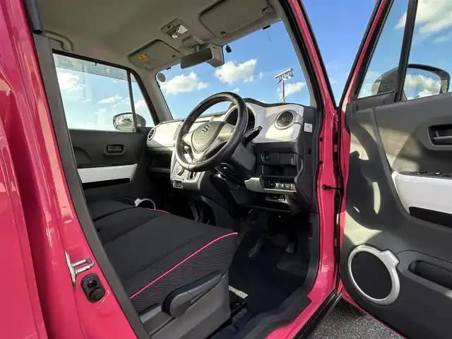 スズキ ハスラー X 鳥取県 2015(平27)年 7.6万km キャンディピンクメタリック/ホワイト2トーンルーフ 2トーンカラー/ルーフホワイト/４・W・D/純正ナビ/フルセグ/CD/DVD/BT/バックカメラ/レーダーブレーキサポート/横滑り防止装置/ETC/運転席シートヒーター/キセノンヘットライト/フォグライト/純正15インチアルミホイール/プッシュエンジンスタート/アイドリングストップ/フロアマット・ドアバイザー/スペアキー