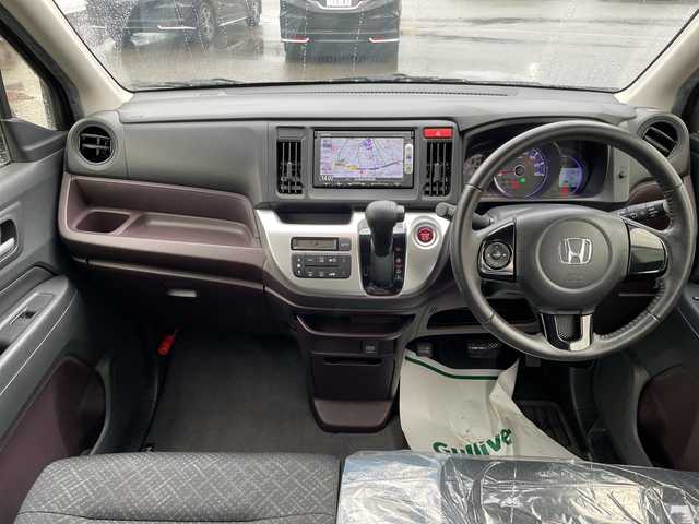 ホンダ Ｎ ＷＧＮ カスタム G 石川県 2015(平27)年 7.7万km 黒 純正メモリーナビ　ワンセグＴＶ　バックカメラ　ＨＩＤヘッドライト　ＥＴＣ　スマートキー　プッシュスタート　電動ミラー　ベンチシート