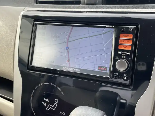 三菱 ｅＫワゴン M 鳥取県 2016(平28)年 4.1万km クールシルバーメタリック ４・W・D/社外ナビ/フルセグ/DVD/CD/BT/運転席シートヒーター/社外14インチアルミホイール/アイドリングストップ/オートエアコン/リモコンキー/スペアキー/フロアマット・ドアバイザー/保証書・取扱説明書/スタットレスセット積込（タイヤ溝7部山）