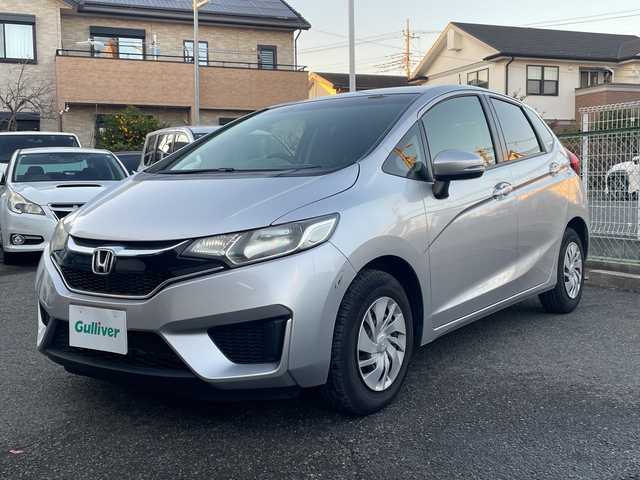 ホンダ フィット 13G Fパッケージ 神奈川県 2016(平28)年 5.4万km アラバスターシルバーメタリック ワンオーナー/純正SDナビシステム/ワンセグテレビ/Bluetooth/ビルトインETC/ステアリングリモコン/プッシュスタート/スペアキー×１