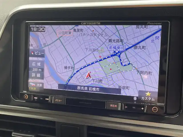 トヨタ シエンタ G 群馬県 2016(平28)年 5.9万km ブラックマイカ 社外７インチナビ　バックカメラ　両側パワースライドドア　ＨＩＤライト　オートライト　ステアリングリモコン　ドライブレコーダー　横滑り防止装置　純正フロアマット　ＥＴＣ　スマートキー　スペアキー　禁煙車
