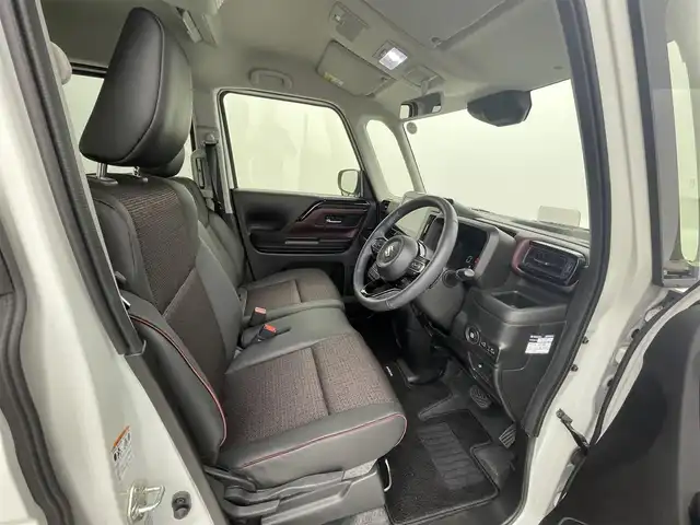 スズキ スペーシア カスタム HYBRID XS ターボ 熊本県 2024(令6)年 1.2万km ピュアホワイトP 禁煙車　/純正ナビ（ＡｐｐｌＣａｒＰｌａｙ・ＡｎｄｒｏｉｄＡｕｔｏ・ＢＴ・フルセグ）/全周囲カメラ　/両側パワースライドドア　/前後クリアランスソナー　/前席シートヒーター　/ステアリングヒーター/スズキセーフティサポート/・デュアルセンサーブレーキサポート/・誤発進制御機能/・後方誤発進抑制/・車線逸脱警報/・車線逸脱抑制機能/・ふらつき警報機能/・発進お知らせ機能/・標識認識機能/・アダブティブクルーズコントロール/横滑り防止/アイドリングストップ/ヘッドアップディスプレイ/純正フロアマット/純正１５インチAW/オートライト/LEDヘッドライト/フォグライト/スマートキー/プッシュスタート/スペアキー1本/保証書/取扱説明書