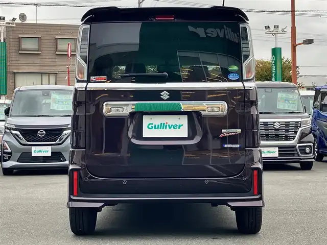 スズキ スペーシア カスタム HYBRID XS ターボ 静岡県 2018(平30)年 6.6万km ムーンライトバイオレットPM 純正ナビ(CD/DVD/BT/フルセグ)/全方位カメラ/ドライビウレコーダー前後/デジタルインナーミラー/ヘッドアップディスプレイ/ETC/エンジンスタートボタン/保証書/取扱説明書/ワンオーナー/パワーステアリング/パワーウィンドウ/パドルシフト/アイドリングストップ/ターボ/スマートキー/スペアキー１本/オートエアコン/クルーズコントロール/USB入力端子/ベンチシート/純正フロアマット/ハーフレザーシート/D席シートヒーター/両側パワースライドドア/純正アルミホイール/ABS/横滑り防止装置/コーナーセンサー/レーンキープアシスト/盗難防止装置/オートライト/オートマチックハイビーム/LEDヘッドライト/W+サイドエアバッグ/衝突軽減システム