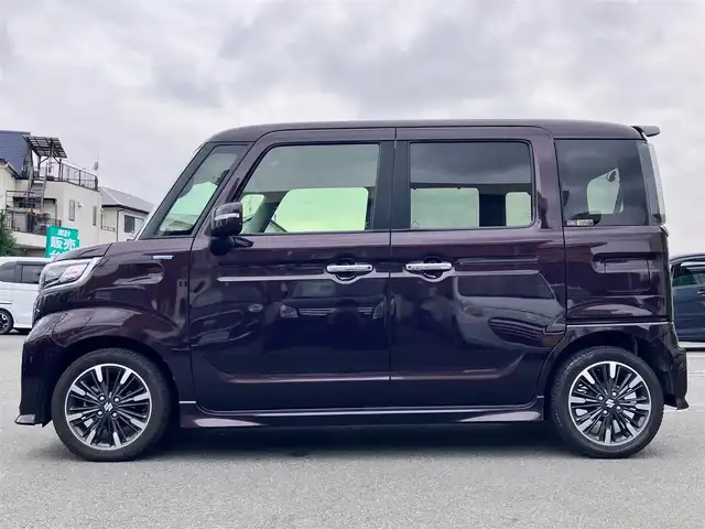 スズキ スペーシア カスタム HYBRID XS ターボ 静岡県 2018(平30)年 6.6万km ムーンライトバイオレットPM 純正ナビ(CD/DVD/BT/フルセグ)/全方位カメラ/ドライビウレコーダー前後/デジタルインナーミラー/ヘッドアップディスプレイ/ETC/エンジンスタートボタン/保証書/取扱説明書/ワンオーナー/パワーステアリング/パワーウィンドウ/パドルシフト/アイドリングストップ/ターボ/スマートキー/スペアキー１本/オートエアコン/クルーズコントロール/USB入力端子/ベンチシート/純正フロアマット/ハーフレザーシート/D席シートヒーター/両側パワースライドドア/純正アルミホイール/ABS/横滑り防止装置/コーナーセンサー/レーンキープアシスト/盗難防止装置/オートライト/オートマチックハイビーム/LEDヘッドライト/W+サイドエアバッグ/衝突軽減システム