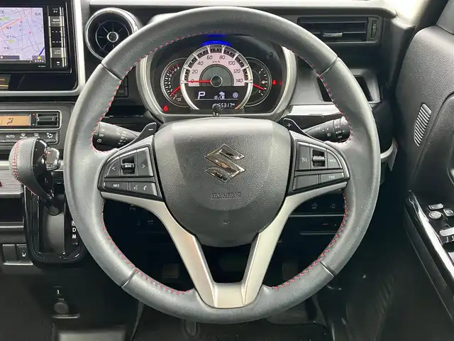 スズキ スペーシア カスタム HYBRID XS ターボ 静岡県 2018(平30)年 6.6万km ムーンライトバイオレットPM 純正ナビ(CD/DVD/BT/フルセグ)/全方位カメラ/ドライビウレコーダー前後/デジタルインナーミラー/ヘッドアップディスプレイ/ETC/エンジンスタートボタン/保証書/取扱説明書/ワンオーナー/パワーステアリング/パワーウィンドウ/パドルシフト/アイドリングストップ/ターボ/スマートキー/スペアキー１本/オートエアコン/クルーズコントロール/USB入力端子/ベンチシート/純正フロアマット/ハーフレザーシート/D席シートヒーター/両側パワースライドドア/純正アルミホイール/ABS/横滑り防止装置/コーナーセンサー/レーンキープアシスト/盗難防止装置/オートライト/オートマチックハイビーム/LEDヘッドライト/W+サイドエアバッグ/衝突軽減システム