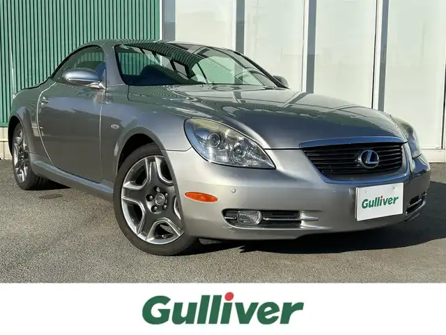 レクサス ＳＣ 430 福岡県 2006(平18)年 5.2万km コスモシルバー オープンカー/パワーステアリング/パワーウィンドウ/フルセグTVナビ/レザーシート/前席シートヒーター/純正アルミホイール