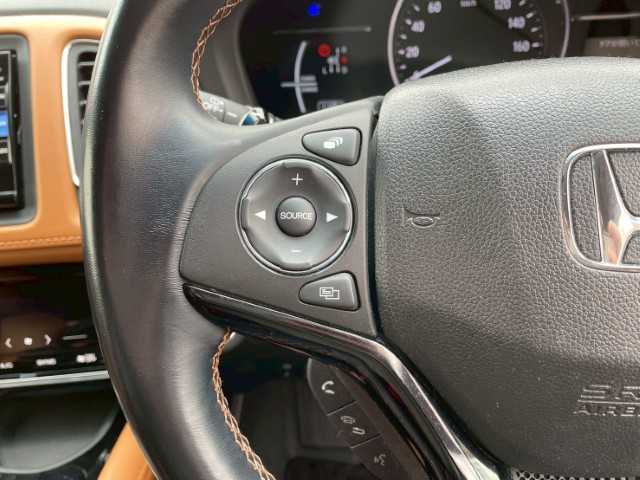 ホンダ ヴェゼル ハイブリッド Z ホンダセンシング 岩手県 2018(平30)年 5.9万km オーロラアメジストメタリック AIS検査済み/【2510036918】/4WD/ホンダセンシング/純正ギャザズSDナビ/フルセグTV/Bluetooth接続/DVD/バックカメラ/レーダークルコン/ハーフレザーシート/前席シートヒーター/ETC/USB入力端子/トラクションコントロール/レーンキープアシスト/パドルシフト/スマートキー