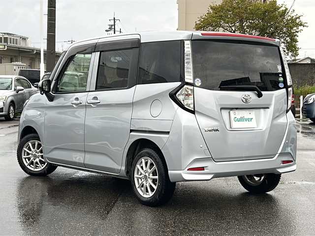トヨタ タンク X S 石川県 2017(平29)年 4.2万km ブライトシルバーM 純正SDナビゲーション/【CD・DVD・Bluetooth・ワンセグTV】/型番：NSCD-W66/衝突軽減ブレーキ/片側パワースライド/バックカメラ/プッシュスタート/・スマートキー/横滑り防止機能/アイドリングストップ/ステアリングスイッチ/オートライト/夏タイヤ車載　165/65R14/スぺアキー1本/取扱説明書/新車時保証書