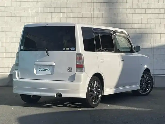 トヨタ ｂＢ Z Xバージョン 愛知県 2005(平17)年 5.5万km ホワイトパールクリスタルシャイン 純正フルエアロ車/・イクリプスCDチューナー/・ETC/・ベンチシート/・社外17インチアルミホイール/・純正フルエアロ/・純正HIDヘッドライト/・電動格納ミラー/・キーレスエントリー