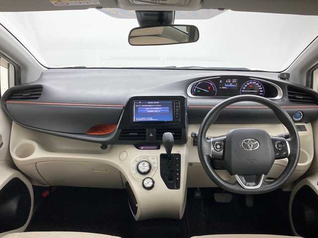 トヨタ シエンタ ハイブリッド X 茨城県 2018(平30)年 7.4万km ホワイトパールクリスタルシャイン 純正ナビ　フルセグＴＶ　バックカメラ　片側電動スライドドア　ビルトインＥＴＣ　衝突軽減ブレーキ　レーンキープアシスト　ＬＥＤライト　オートマチックハイビーム　プッシュスタート　スマートキー　禁煙車