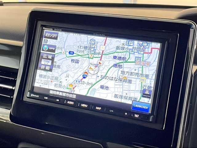 ホンダ Ｎ ＢＯＸ カスタム G L ホンダセンシング 福岡県 2019(令1)年 3.2万km プラチナホワイトパール 社外7型ナビ/（Bカメラ、TV、Bluetooth、CD、AM、FM） /片側パワースライドドア/純正ETC /純正アルミ /レーダークルーズコントロール /プリクラッシュ /車線逸脱警報 /横滑り防止装置 /アイドリングストップ /純正マット /後席サンシェード /ISOFIX /ドアバイザー/プッシュスタート/スマートキー/LEDヘッドライト/電格ミラー/フォグランプ/充電用USBソケット