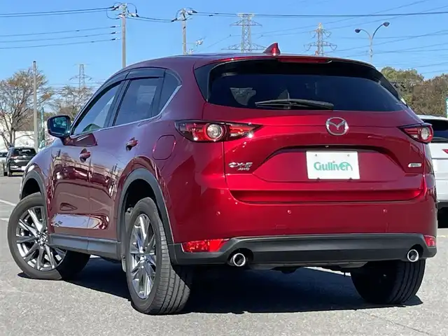 マツダ ＣＸ－５ XD エクスクルーシブモード 道央・札幌 2019(平31)年 2.8万km ソウルレッドクリスタルM ４WD/BOSEサウンドシステム/純正メーカーナビ/CD/DVD/BT/フルセグ/衝突被害軽減ブレーキ/トランクションコントロールシステム/レーダークルーズコントロール/レーンキープアシスト/クリアランスソナー/ブラインドスポットモニター/全方位カメラ/ETC/アイドリングストップ/パワーバックドア/前席パワーシート/D席メモリーシート/前席シートヒーター/前席エアシート/レザーシート/革巻きステアリング/ステアリングリモコン/ハンドルヒーター/電動パーキング/オートブレーキホールド/自動防眩ミラー/MTモード付AT/プッシュスタート/スマートキー/LEDヘッドライト/オートライト/オートハイビーム/フォグランプ/電動格納ミラー/ウィンカーミラー/純正フロアマット/ドアバイザー