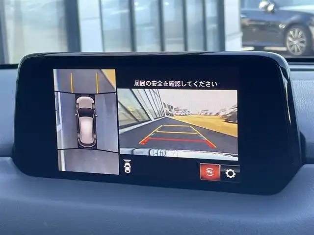 マツダ ＣＸ－５ XD エクスクルーシブモード 道央・札幌 2019(平31)年 2.8万km ソウルレッドクリスタルM ４WD/BOSEサウンドシステム/純正メーカーナビ/CD/DVD/BT/フルセグ/衝突被害軽減ブレーキ/トランクションコントロールシステム/レーダークルーズコントロール/レーンキープアシスト/クリアランスソナー/ブラインドスポットモニター/全方位カメラ/ETC/アイドリングストップ/パワーバックドア/前席パワーシート/D席メモリーシート/前席シートヒーター/前席エアシート/レザーシート/革巻きステアリング/ステアリングリモコン/ハンドルヒーター/電動パーキング/オートブレーキホールド/自動防眩ミラー/MTモード付AT/プッシュスタート/スマートキー/LEDヘッドライト/オートライト/オートハイビーム/フォグランプ/電動格納ミラー/ウィンカーミラー/純正フロアマット/ドアバイザー