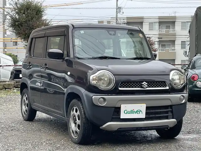 スズキ ハスラー G 東京都 2014(平26)年 1万km アーバンブラウンパールメタリック 登録時走行距離9108km/ワンオーナー/社外メモリナビ/ (Bluetooth/フルセグTV/SD)/前後ドライブレコーダー(バックカメラ付き)/ETC/D席シートヒーター/プリクラッシュセーフティ/横滑り防止装置/アイドリングストップ/スマートキー/純正フロアマット/保証書/取扱説明書