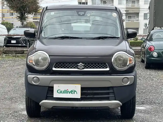 スズキ ハスラー G 東京都 2014(平26)年 1万km アーバンブラウンパールメタリック 登録時走行距離9108km/ワンオーナー/社外メモリナビ/ (Bluetooth/フルセグTV/SD)/前後ドライブレコーダー(バックカメラ付き)/ETC/D席シートヒーター/プリクラッシュセーフティ/横滑り防止装置/アイドリングストップ/スマートキー/純正フロアマット/保証書/取扱説明書