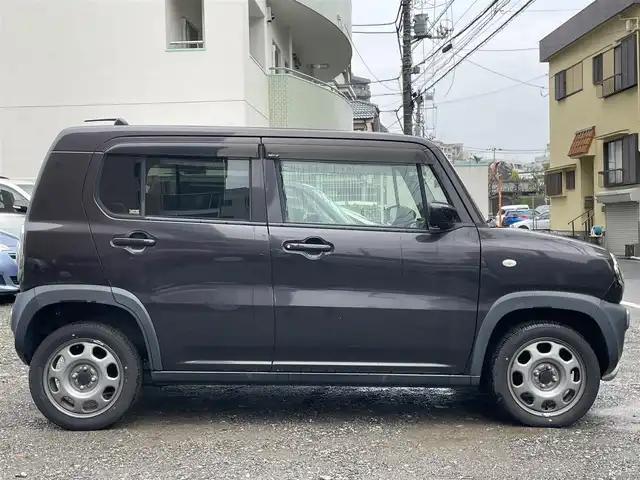 スズキ ハスラー G 東京都 2014(平26)年 1万km アーバンブラウンパールメタリック 登録時走行距離9108km/ワンオーナー/社外メモリナビ/ (Bluetooth/フルセグTV/SD)/前後ドライブレコーダー(バックカメラ付き)/ETC/D席シートヒーター/プリクラッシュセーフティ/横滑り防止装置/アイドリングストップ/スマートキー/純正フロアマット/保証書/取扱説明書