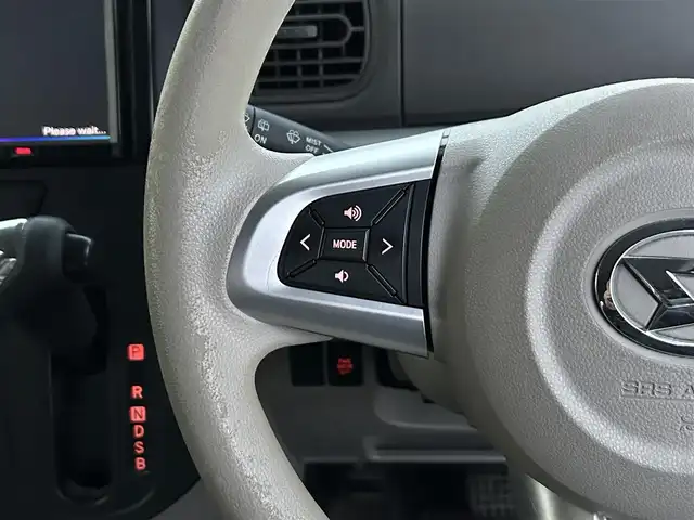 ダイハツ タント X SA 広島県 2015(平27)年 7.9万km コットンアイボリー １オーナー/MITSUBISHIナビ　　　NR-MZ40/　「フルセグ/CD/DVD/AUX/AM/FM」/バックカメラ/衝突軽減ブレーキシステム/パワースライドドア/ＥＴC/ヘッドライトレベライザー/横滑り防止装置/純正フロアマット/スペアキー/ステアリングスイッチ/プッシュスタート/スマートキー/保証書/取扱説明書