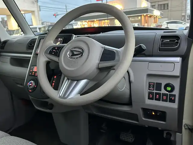 ダイハツ タント X SA 広島県 2015(平27)年 7.9万km コットンアイボリー １オーナー/MITSUBISHIナビ　　　NR-MZ40/　「フルセグ/CD/DVD/AUX/AM/FM」/バックカメラ/衝突軽減ブレーキシステム/パワースライドドア/ＥＴC/ヘッドライトレベライザー/横滑り防止装置/純正フロアマット/スペアキー/ステアリングスイッチ/プッシュスタート/スマートキー/保証書/取扱説明書