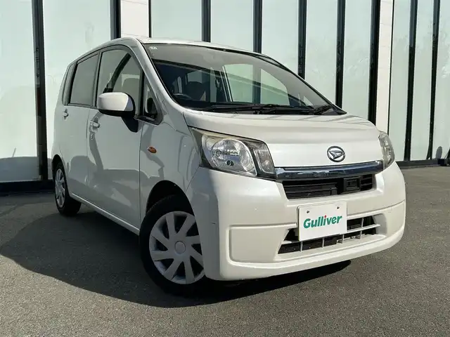 ダイハツ ムーヴ L スマートセレクション SA 大阪府 2014(平26)年 5万km パールホワイトⅢ 社外ナビ　/   フルセグＴＶ/Ｂｌｕｅｔｏｏｔｈ　/バックモニター　/横滑り防止装置　/アイドリングストップ　/ヘッドライトレベライザー　/リモコンキー　/ハロゲンライト　/取扱説明書　/記録簿