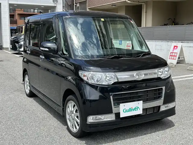 ダイハツ タント カスタム RS 大阪府 2008(平20)年 4.8万km ブラックマイカ 純正オーディオ/ETC/パワースライドドア/キセノンライト/純正AW/スマートキー/取扱説明書