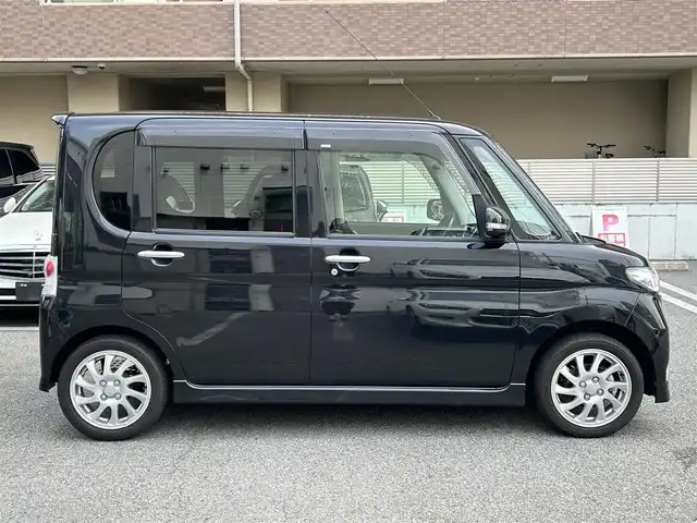 ダイハツ タント カスタム RS 大阪府 2008(平20)年 4.8万km ブラックマイカ 純正オーディオ/ETC/パワースライドドア/キセノンライト/純正AW/スマートキー/取扱説明書