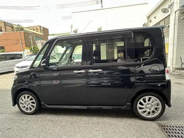 ダイハツ タント カスタム RS 大阪府 2008(平20)年 4.8万km ブラックマイカ 純正オーディオ/ETC/パワースライドドア/キセノンライト/純正AW/スマートキー/取扱説明書