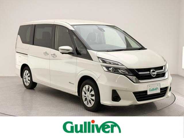 日産 セレナ X 兵庫県 2017(平29)年 4.4万km ブリリアントホワイトパール ワンオーナー/純正SDナビ/(MM316D-W)/フルセグ CD DVD BT MSV AUX/プロパイロット/レーダークルーズコントロール/エマージェンシーブレーキ/コーナーセンサー/LDW/LDP/パーキングアシスト/標識検知/アラウンドビューモニター/電子パーキング/AUTO HOLD/デジタルインナーミラー/ビルトインETC/LEDヘッドライト/オートライト/スマートキー/取扱い説明書　/新車時保証書