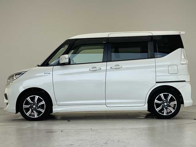 スズキ ソリオ バンディット HV MV 愛知県 2019(平31)年 4.4万km ピュアホワイトP スズキセーフティサポート/８型SDナビ/両側パワースライドドア/レーダークルーズコントロール/シートヒーター/バックカメラ/コーナーセンサー/純正アルミホイール/LEDヘッドライト/パドルシフト/ドライブレコーダー/ETC/衝突軽減システム/フルセグ/CD/DVD/Bluetooth/ステアリングスイッチ/スマートキー/プッシュスタート