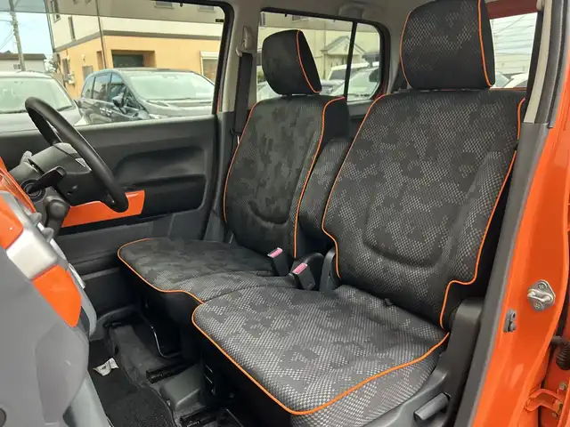 スズキ ハスラー G 神奈川県 2016(平28)年 4.8万km パッションオレンジマイカ/スペリアホワイト レーダーブレーキサポート/(衝突軽減ブレーキ)/メモリーナビTV（NR-MZ33）/(DVD/Bluetooth/USB)/前席シートヒーター/アイドリングストップ/ベンチシート/ドアバイザー/プッシュスタート/スマートキー×２本/バックカメラ/ETC