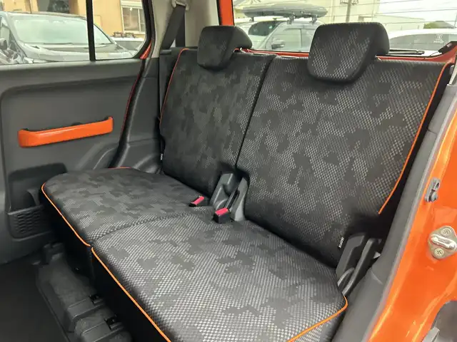 スズキ ハスラー G 神奈川県 2016(平28)年 4.8万km パッションオレンジマイカ/スペリアホワイト レーダーブレーキサポート/(衝突軽減ブレーキ)/メモリーナビTV（NR-MZ33）/(DVD/Bluetooth/USB)/前席シートヒーター/アイドリングストップ/ベンチシート/ドアバイザー/プッシュスタート/スマートキー×２本/バックカメラ/ETC