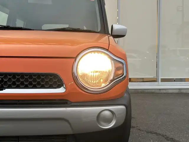 スズキ ハスラー G 神奈川県 2016(平28)年 4.8万km パッションオレンジマイカ/スペリアホワイト レーダーブレーキサポート/(衝突軽減ブレーキ)/メモリーナビTV（NR-MZ33）/(DVD/Bluetooth/USB)/前席シートヒーター/アイドリングストップ/ベンチシート/ドアバイザー/プッシュスタート/スマートキー×２本/バックカメラ/ETC