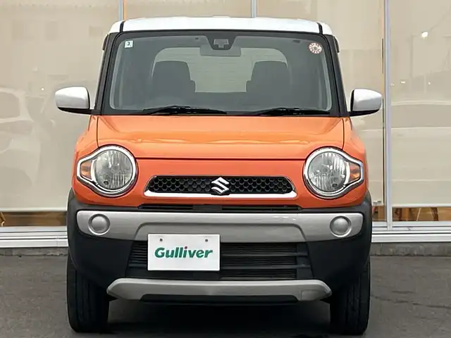 スズキ ハスラー G 神奈川県 2016(平28)年 4.8万km パッションオレンジマイカ/スペリアホワイト レーダーブレーキサポート/(衝突軽減ブレーキ)/メモリーナビTV（NR-MZ33）/(DVD/Bluetooth/USB)/前席シートヒーター/アイドリングストップ/ベンチシート/ドアバイザー/プッシュスタート/スマートキー×２本/バックカメラ/ETC