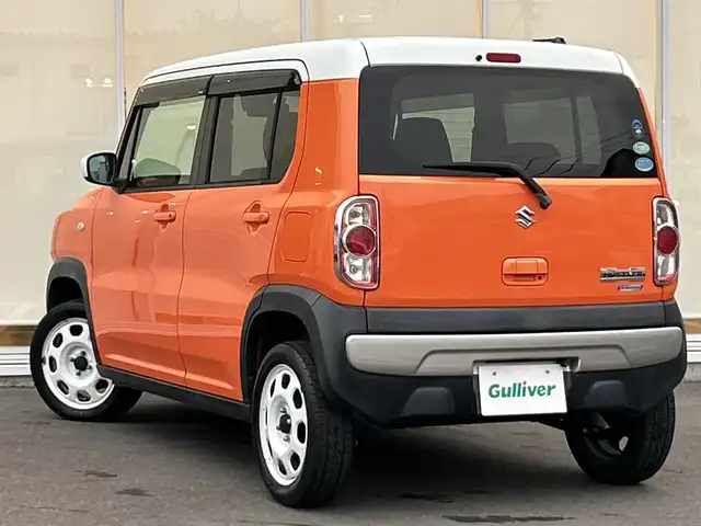 スズキ ハスラー G 神奈川県 2016(平28)年 4.8万km パッションオレンジマイカ/スペリアホワイト レーダーブレーキサポート/(衝突軽減ブレーキ)/メモリーナビTV（NR-MZ33）/(DVD/Bluetooth/USB)/前席シートヒーター/アイドリングストップ/ベンチシート/ドアバイザー/プッシュスタート/スマートキー×２本/バックカメラ/ETC