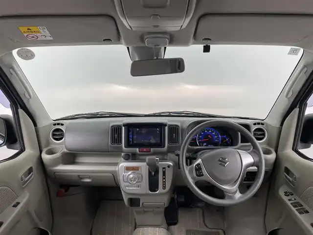 スズキ エブリィ ワゴン PZターボ スペシャル 大分県 2018(平30)年 6.8万km ガーデニングアクアM 衝突軽減ブレーキ/社外ディスプレイオーディオ　FH-6200DVD/（CD/DVD/AM/FM)/両側パワースライドドア/オートステップ(左後席のみ)/オートライト/フォグランプ/ステアリングスイッチ/電動格納ミラー/ウィンカーミラー/スマートキー・プッシュスタート/純正AW/保証書/取扱説明書