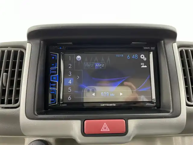 スズキ エブリィ ワゴン PZターボ スペシャル 大分県 2018(平30)年 6.8万km ガーデニングアクアM 衝突軽減ブレーキ/社外ディスプレイオーディオ　FH-6200DVD/（CD/DVD/AM/FM)/両側パワースライドドア/オートステップ(左後席のみ)/オートライト/フォグランプ/ステアリングスイッチ/電動格納ミラー/ウィンカーミラー/スマートキー・プッシュスタート/純正AW/保証書/取扱説明書