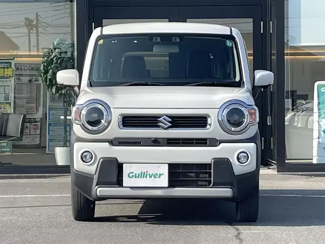 スズキ ハスラー HYBRID X 茨城県 2020(令2)年 8.4万km ピュアホワイトP 純正メモリナビ/全方位モニター/フルセグテレビ/ステアリングスイッチ/シートヒーターD＋N席/衝突被害軽減システム/横滑り防止装置/アイドリングストップ/スマートキー/スペアキー1本/フルフラットシート/ETC