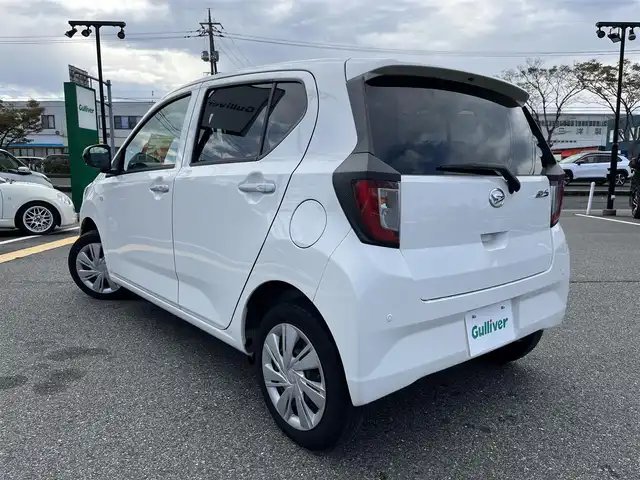 ダイハツ ミラ イース X SAⅢ 鳥取県 2020(令2)年 5.1万km ホワイト ４・W・D/純正DPオーディオ/CD/DVD/BT/ETC/スマートアシスト/レーンキープアシスト/オートハイビーム/前後コーナーセンサー/LEDヘットライト/アイドリングストップ/キレースキー/電動格納ミラー/フロアマット/取扱説明書/スペアキー