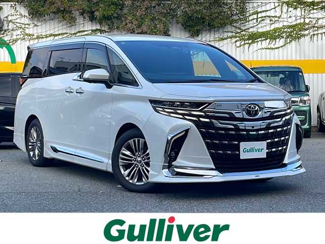 トヨタ アルファード Z 兵庫県 2024(令6)年 0.4万km プラチナホワイトパールマイカ ワンオーナー/保証書・取説・有/純正メモリーナビ・フルセグ・BT・FM・AM・HDMI/バックカメラ/全周囲カメラ/ETC2.0/前後ドライブレコーダー/追尾機能付きクルーズコントロール/車線逸脱防止支援システム/衝突被害軽減ブレーキ/パーキングブレーキサポート/クリアランスソナー/リアカメラディクション/ブラインドスポットミラー/ロードサインアシスト/プロアクティブドライビングアシスト/ハンドルヒーター/シートクーラー/シートヒーター/パワーバックドア/両側パワースライドドア/ブレーキホールド/電動パーキングブレーキ/ワイヤレス充電/オートハイビーム/モデリスタフルエアロ/モデリスタマフラー/ツインムーンルーフ/プッシュスタート/スマートキー×2/純正フロアマット/純正ドアバイザー