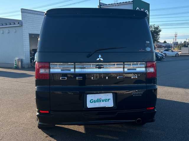 三菱 デリカＤ：５ G－Power package 富山県 2010(平22)年 10.2万km ディープブラックマイカ ガラスルーフ/社外メモリーナビ/型式：AVIC-RZ99/【CD/DVD/BT/TV】/バックカメラ/両側パワースライドドア/パドルシフト/横滑り防止装置/電動格納ミラー/ビルトインETC/スマートキー/RAYSアルミホイール/純正フロアマット