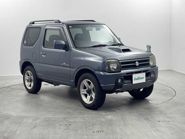 スズキ ジムニー ランドベンチャー 栃木県 2005(平17)年 8万km アズールグレーパールメタリック 前後ドライブレコーダー/CDプレーヤー/シートヒーター(D席)/純正16インチアルミホイール/純正フロアマット/ドアバイザー/リモコンキー×1本/メカニカルキー/保証書、取扱説明書付属