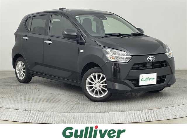 スバル プレオ プラス L スマートアシスト 道央・札幌 2017(平29)年 12.1万km ブラックマイカメタリック ・４WD/・カーステレオ/・CD/AM/FM/AUX/・スマートアシスト/・レーンキープアシスト/・横滑り防止装置/・盗難防止装置/・コーナーセンサー前後/・純正14インチAW/・社外14インチAW＋スタッドレスタイヤ積込/・LEDヘッドライト/・オートライト/・オートマチックハイビーム/・ライトレベライザー/・純正フロアマット/・保証書/・取扱説明書